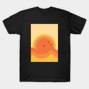 Abstract Sunset T-Shirt